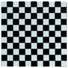 Decorative glass mosaic Sticker wall checkerboard 298х298х4,5мм SW-00002366