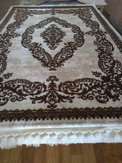 Килим Акриловий килим Nisantasi s035 dbeige brown