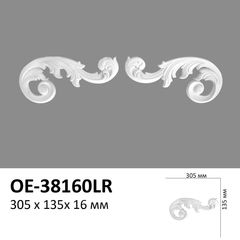 Decorative ornament (panel) Perimeter OE-38160LR