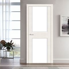 Межкомнатная дверь Omis Межкомнатные двери Омис Cortex Gloss 03 oak bianco triplex молочный