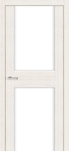 Межкомнатные двери Омис Cortex Gloss 03 oak bianco triplex молочный