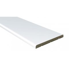 Additional board Omis veneer 100 mm white azure