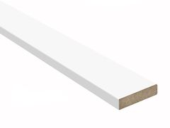 Fake plank Omis Cover strip cortex 33 mm white matte, pcs.