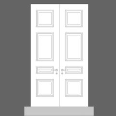 Дверное обрамление Orac Decor Дверная панель D503
