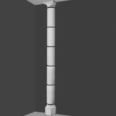 Колона Orac Decor в зборі Segmented Half Column