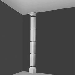 Колона в зборі Orac Decor Segmented Half Column