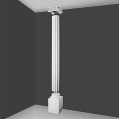 Колона в зборі Orac Decor Set Full Column Ionic fluted high