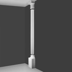 Колона в зборі Orac Decor Set Half Column Doric fluted high