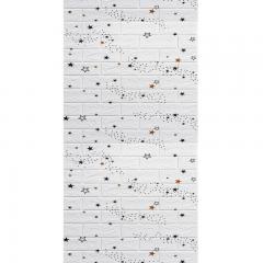 Самоклеющиеся 3D панель Sticker wall в рулоне 700мм*3,08м*3мм звёзды (D) SW-00002265
