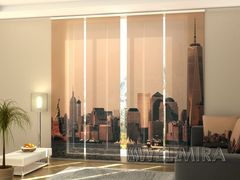 Panel curtain Manhattan skyscrapers
