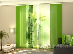 Панельная штора Зеленый бамбук