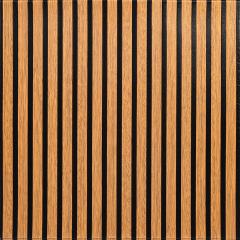 Панель-рейка Sticker wall LIGHT BROWN+BLACK 665*665*5мм (D) SW-00002533