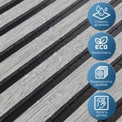 Панель-рейка Sticker wall SILVER+BLACK 665*665*5мм (D) SW-00002532