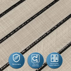 Panel-rail in a roll Sticker wall 485х2950х3,5mm SW-00003264