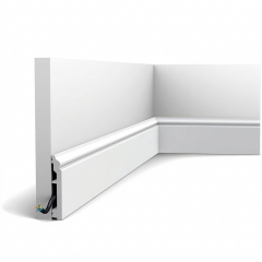 Плинтус из дюрополимера Orac Decor SX173-RAL9003