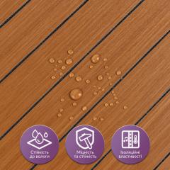 Покрытие виниловое самоклеющееся 3D рейки Sticker wall 600х600х2,8мм SW-00003246