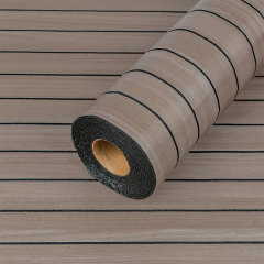 Покриття вінілове самоклеюче 3D рейки в рулоні Sticker wall Дуб Мокко 600х2900х3мм (D) SW-00002901