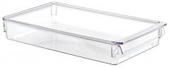 Transparent organizer Emhouse MAXI with lid (36x20.5x5 cm) EP-627