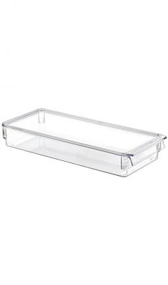 Transparent Emhouse MIDI organizer with lid (36x15x5 cm) EP-626