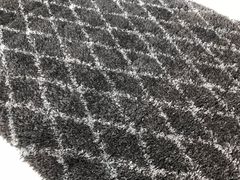 Килим Ворсистий килим Quattro 3507A dgrey grey