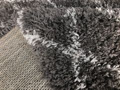 Килим Ворсистий килим Quattro 3507A dgrey grey
