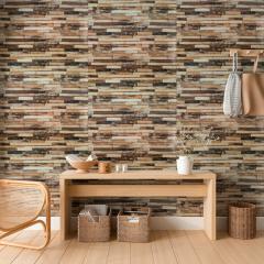 Самоклеящаяся 3D панель Sticker wall 700*700*5мм MIX (S) SW-00001875