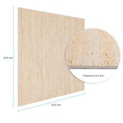 Самоклеящаяся гибкая штукатурка Sticker wall 600х600х2,5мм Песочный SW-00002985