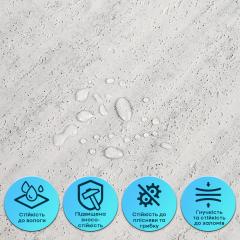 Самоклеящаяся гибкая штукатурка Sticker wall 600х600х2,5мм Светлый гранит SW-00002986