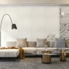 Самоклеящаяся гибкая штукатурка в рулоне Sticker wall 600х3000х2,5мм Белая SW-00002990