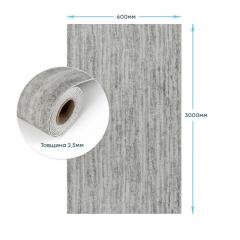 Самоклеящаяся гибкая штукатурка в рулоне Sticker wall 600х3000х2,5мм Темный гранит SW-00002993