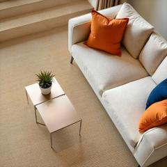 Самоклеящаяся плитка под ковролин в рулоне Sticker wall бежевый 600*3000мм SW-00002583