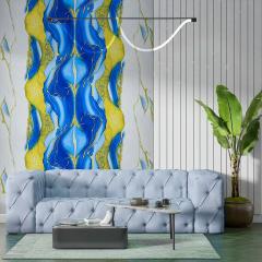 Самоклеящаяся стеновая PET плитка в рулоне Sticker wall 1200х3000х2мм SW-00002664