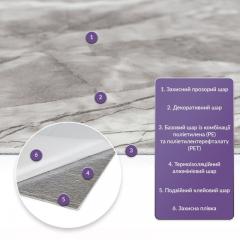 Самоклеящаяся стеновая PET плитка в рулоне Sticker wall 600х3000х2мм (D) SW-00003240