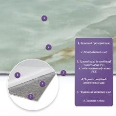 Самоклеящаяся стеновая PET плитка в рулоне Sticker wall 600х3000х2мм SW-00003267