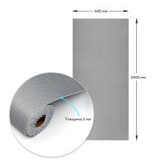 Самоклеящаяся виниловая плитка в рулоне Sticker wall 0,6*3m*2мм Мат (D) SW-00002039
