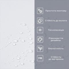Самоклеящаяся виниловая плитка в рулоне Sticker wall 600х3000х2мм Мат SW-00002973