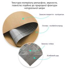 Самоклеющая экокожа в рулоне Sticker wall 1.37*3m*0.5mm Песочный (D) SW-00002188