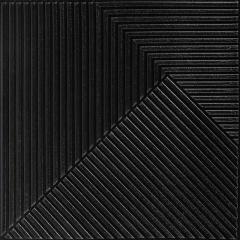 Self-adhesive 3D panel Sticker wall 500х500х5mm Black Bamboo SW-00002881