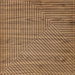 Self-adhesive 3D panel Sticker wall 500х500х5mm Dark Oak Bamboo SW-00002886