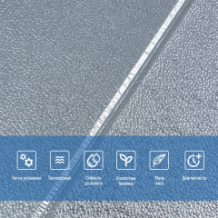 Самоклеющаяся 3D панель Sticker wall 680х700х4мм Серебряный квадрат SW-00003257