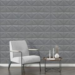 Самоклеющаяся 3D панель Sticker wall 695х695х4мм Серебряный бриллиант SW-00003304