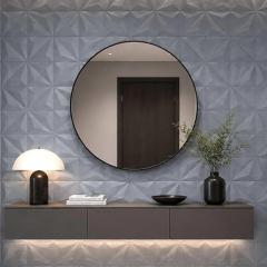 Самоклеющаяся 3D панель Sticker wall 695х695х4мм Серебряный бриллиант SW-00003304