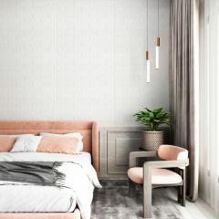 Самоклеющаяся 3D панель Sticker wall под белый кирпич в рулоне 3080x700x3мм SW-00001393