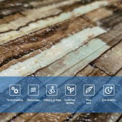 Самоклеющаяся 3D панель Sticker wall под кирпич микс 700x770x6мм SW-00000890