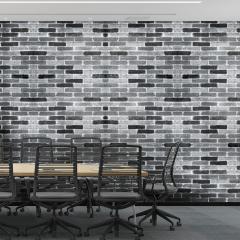 Самоклеюча 3D панель Sticker wall під сіру цеглу катеринослав 700х770х3мм SW-00001147