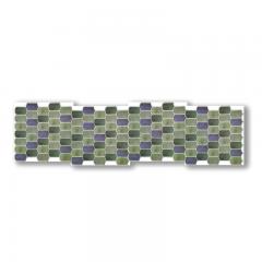 Самоклеюча поліуретанова плитка Sticker wall сіро-фіолетова мозаїка SW-00001194