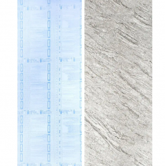 Самоклеющиеся пленка Sticker wall Бело-серый мрамор 2034-2