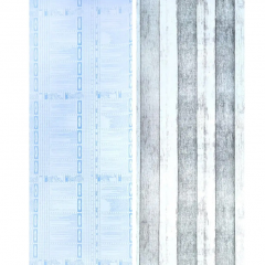 Самоклеющиеся пленка Sticker wall Древесно-угольная KN-W0007-3