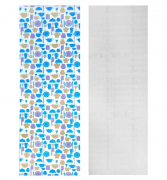 Самоклеющиеся пленка Sticker wall на бумажной основе яркая кухня MM-3162-4