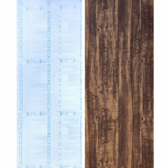 Самоклеющиеся пленка Sticker wall Темно-коричневое дерево BCT-218-1